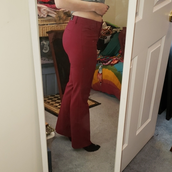 NWT Express Burgundy dress pant - Picture 6 of 8